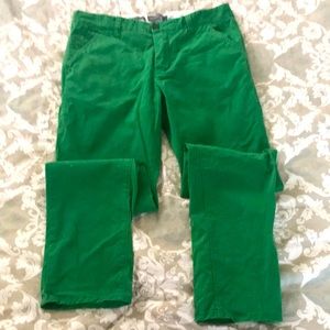 Kelly green HAWKINGS McGILL, Skinny chinos, 34/32, preppy, Cape Cod, fun